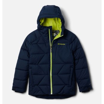 Columbia Winter Powder Quilted, Chamarras Azul Marino Para Niño | 260854-RMQ